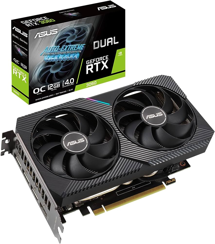 GPU RTX 3060 12GB ASUS DUAL